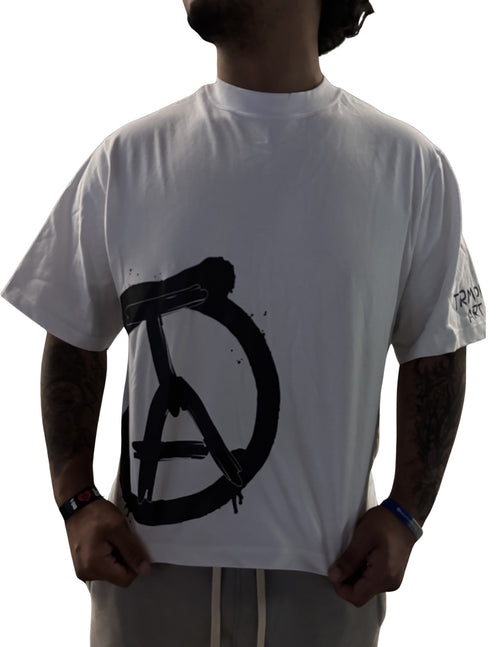 “White Graffiti Art” T-Shirt